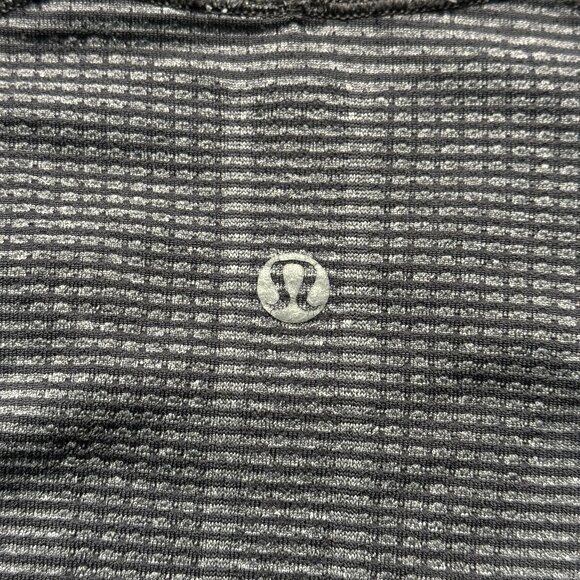 Lululemon Women's Run: Swiftly Tech Long Sleeve Crew - Black/Grey Stripe - Picture 4 of 6